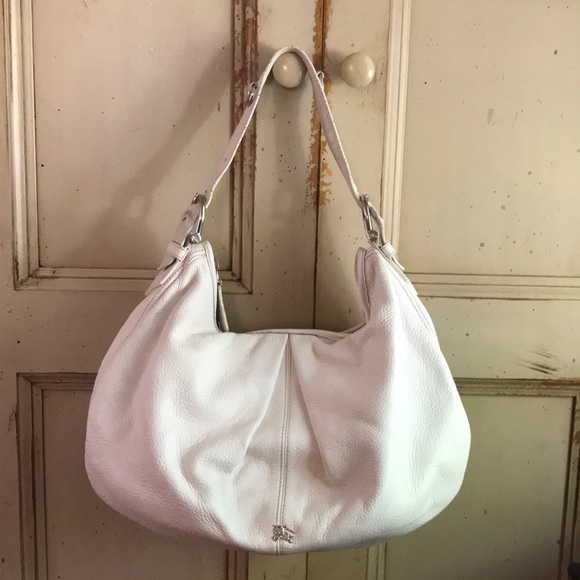 burberry white tote bag